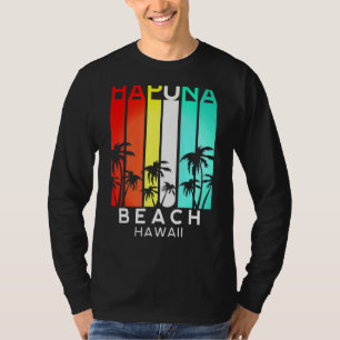 Hapuna Beach Hawaii Staat Big Island Retro Vintag T-Shirt