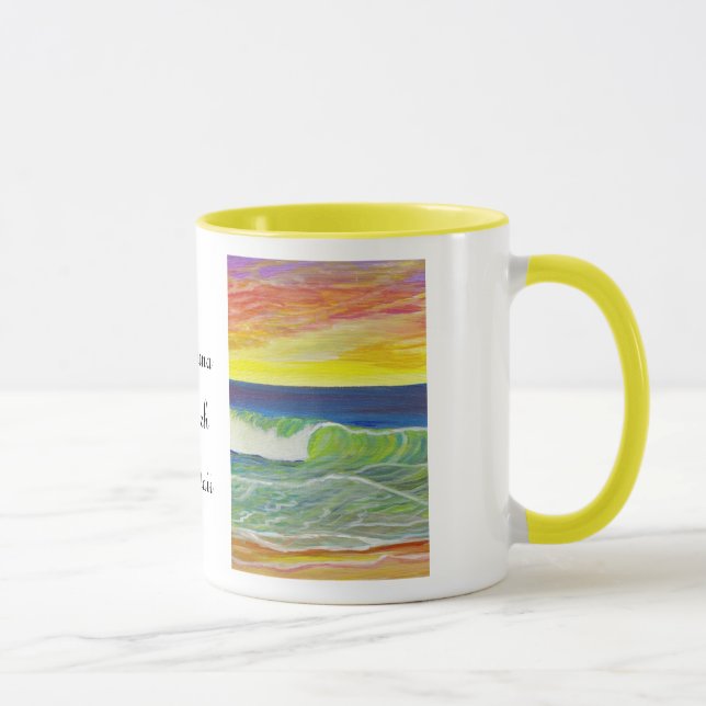Hapuna Beach Hawaii Tasse (Rechts)