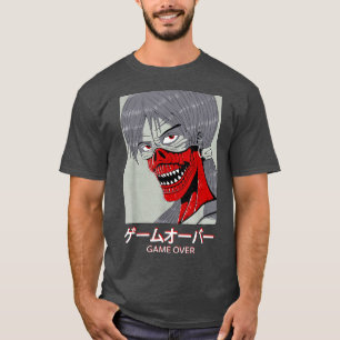 Harajuku Ästhetische Tokyo Streetwear Manga Otaku T-Shirt