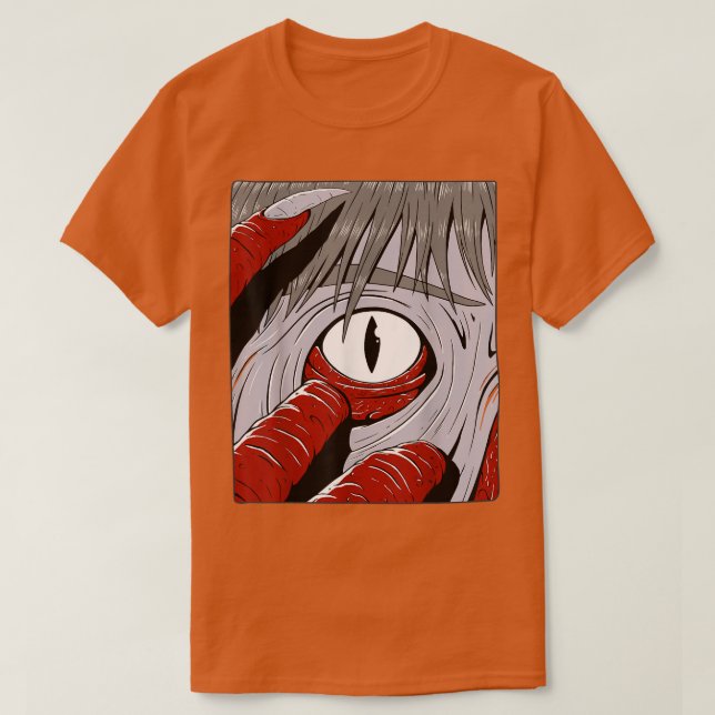 Harajuku Ästhetische Tokyo Streetwear Manga Otaku  T-Shirt (Design vorne)