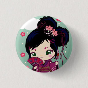 Harajuku Mädchen Ayaka Button