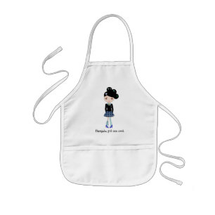 Harajuku Mädchen kann Schürze kochen