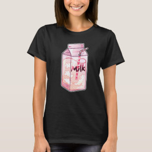 Harajuku Otaku Ästhetik Retro 90er Egirl Eboy Milk T-Shirt