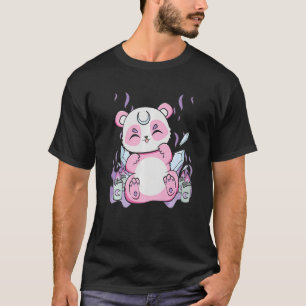 Harajuku Panda und Nu Goth Bear für Niedlichen Hor T-Shirt