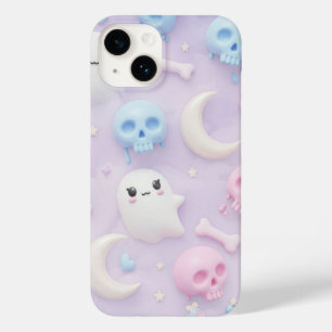 Harajuku-Stil: Skulls und Geister von Natasha Us Case-Mate iPhone 14 Hülle