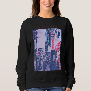 Harajuku Tokyo Japanischer Streetwear Ästhetischer Sweatshirt