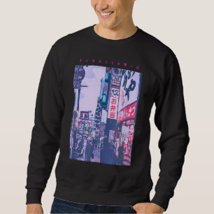 Harajuku Tokyo Japanischer Streetwear Ästhetischer Sweatshirt