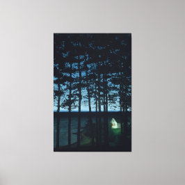 Harald Oscar Sohlberg - Hütte Fisherman (1899) Leinwanddruck