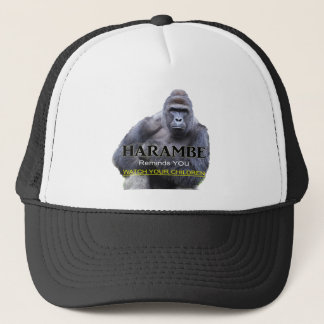 Harambe Gorilla T - Shirt Truckerkappe