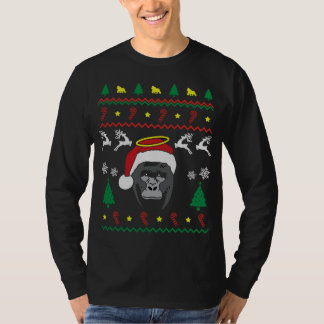 Harambe hässliche Weihnachtsstrickjacke T-Shirt