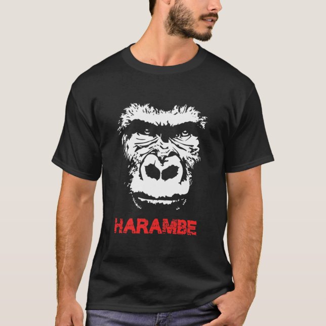 Harambe T-Shirt (Vorderseite)