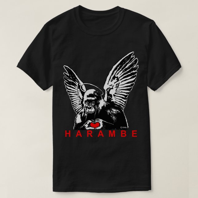 Harambe T-Shirt (Design vorne)