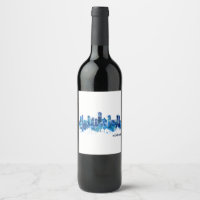Harare Zimbabwe Skyline Blue