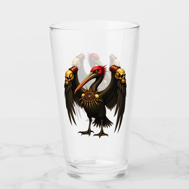 Harbinger of the Golden Gate The Nocturnal Pelican Glas (Vorderseite)