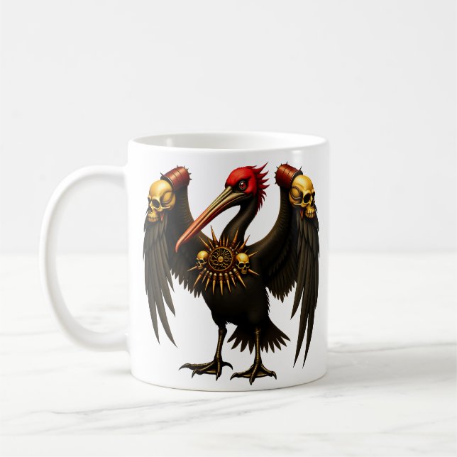 Harbinger of the Golden Gate The Nocturnal Pelican Kaffeetasse (Links)