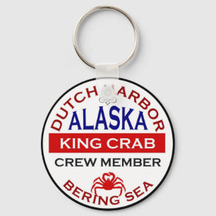 Harbour Alaskan King Crab Crew Mitglied Schlüsselanhänger