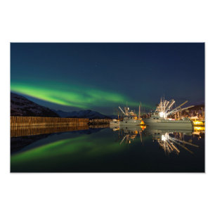 Harbour Aurora Fotodruck