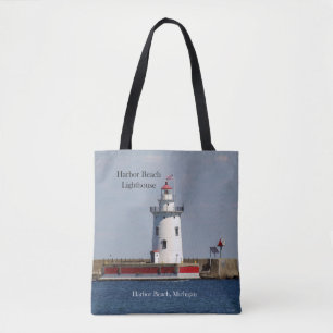 Harbour Beach Lighthouse auf der ganzen Tasche