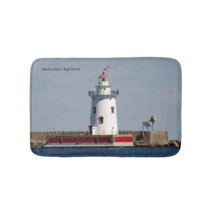 Harbour Beach Lighthouse bathmat Badematte