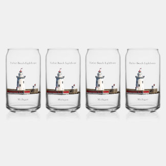Harbour Beach Lighthouse kann Glas