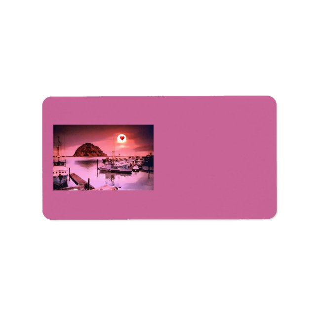 Harbour Hues Address Labels Adressaufkleber (Vorne)