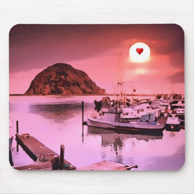 Harbour Hues Mouse Pad Mousepad (Vorne)