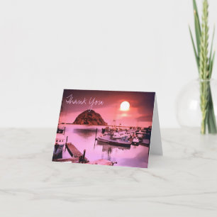Harbour Hues Painting Vielen Dank Note Card Dankeskarte