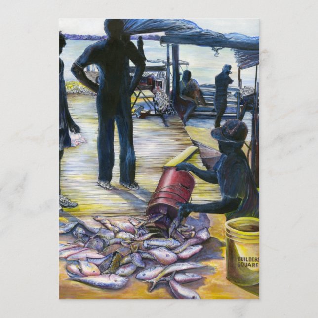 Harbour Island, Bahamas, die heutige Speisekarte Menükarte (Vorderseite)