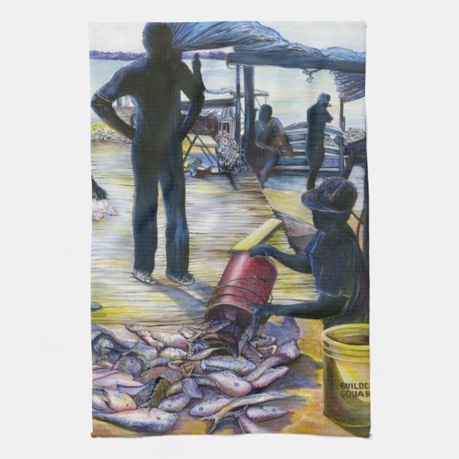 Harbour Island, Bahamas Handtuch (Vertikal)