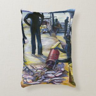 Harbour Island, die heutige Speisekarte Dekokissen