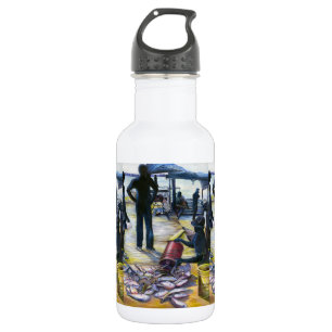 Harbour Island, die heutige Speisekarte Trinkflasche