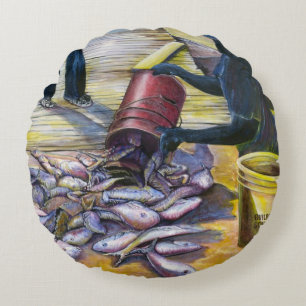 Harbour Island Rundes Kissen