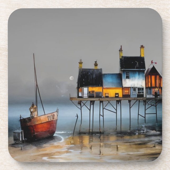 Harbour Life Getränkeuntersetzer (Vorderseite)