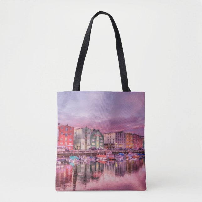 Harbour Lights All-Over-Print Tote Bag (Vorderseite)