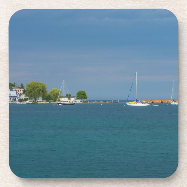 Harbour Mackinac Island Getränkeuntersetzer (Vorderseite)