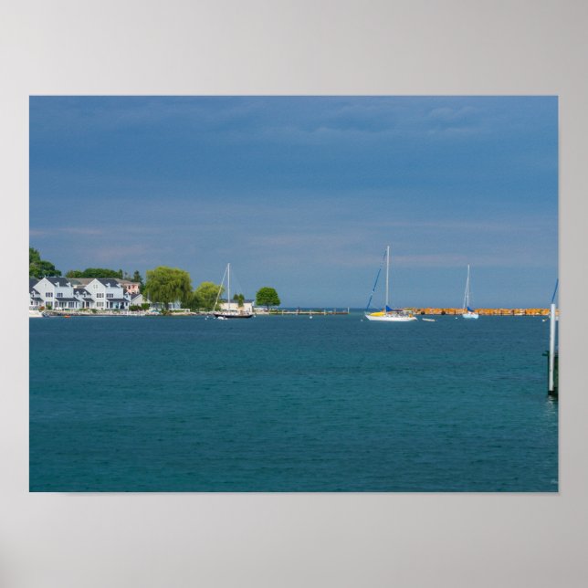 Harbour Mackinac Island Poster (Vorne)