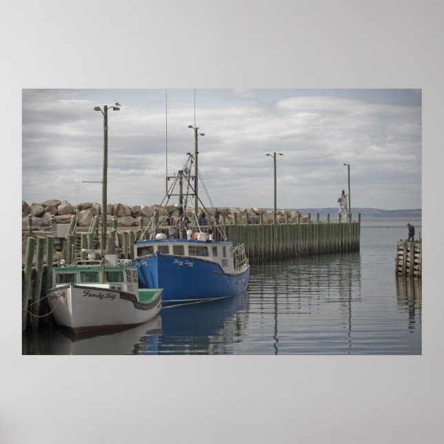 Harbour Print Poster (Vorne)