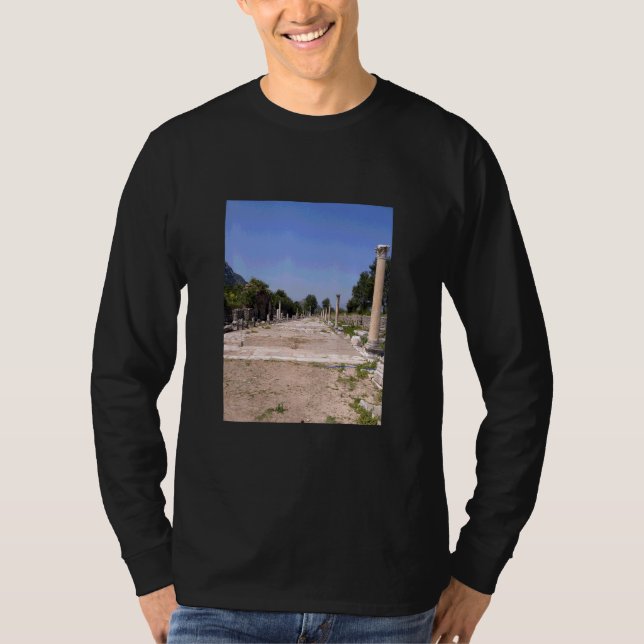 Harbour Street Arcadian Avenue Ephesus Turkiye 1 T T-Shirt (Vorderseite)