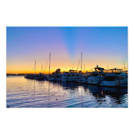 Harbour Sunset San Diego, California Foto