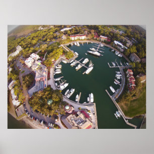 Harbour Town Golf Links, Hilton Head Island, USA Poster