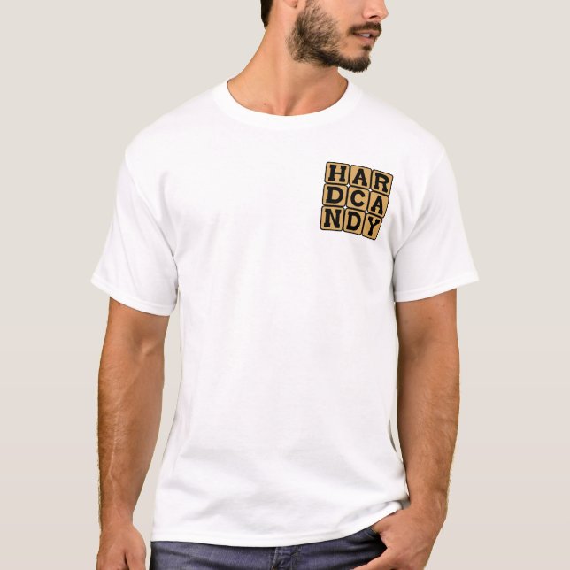 Hard Candy, löchbare Leckereien T-Shirt (Vorderseite)