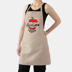 Hard Core Vegan, Apple Core Vegan, Hardcore Vegan Schürze