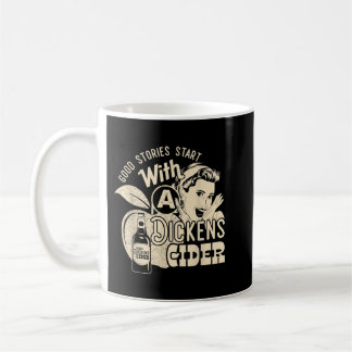 Hard Dickens Cider Girl Whiskey und Bier Apple Hum Kaffeetasse