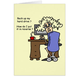 Hard Drive Back Up Humorous