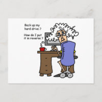 Hard Drive Back Up Humorous