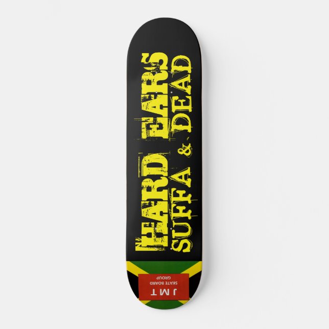 HARD EARS Skateboard (Vorderseite)