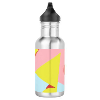 Hard-Edged Pastel Water Bottle Edelstahlflasche