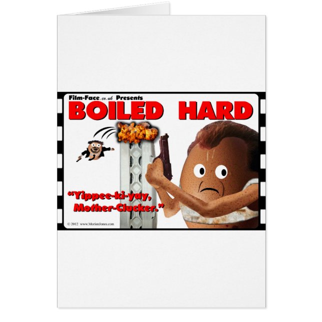 HARD Film Face Funny spoof DIE HARD (Vorne)