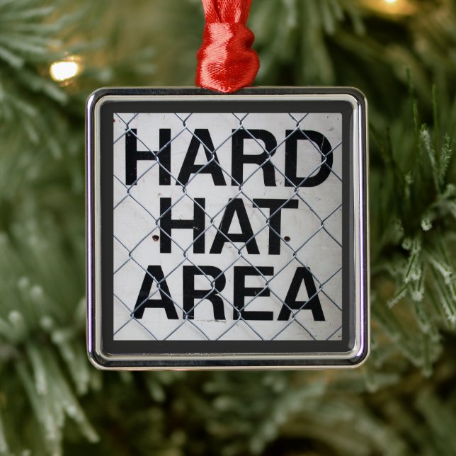Hard Hat Area Ornament Aus Metall (Baum)