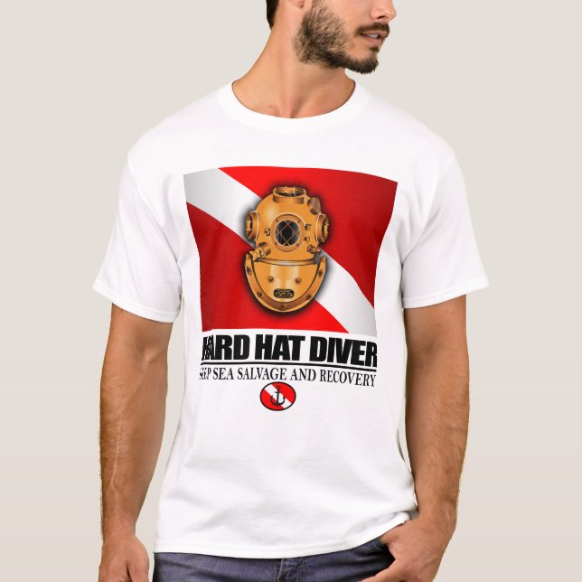 Hard Hat Diver T-Shirt (Vorderseite)